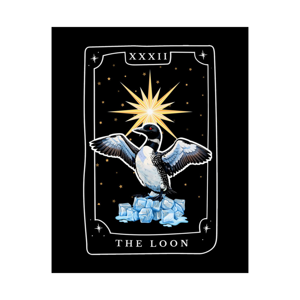 The Loon Tarot Card Poster