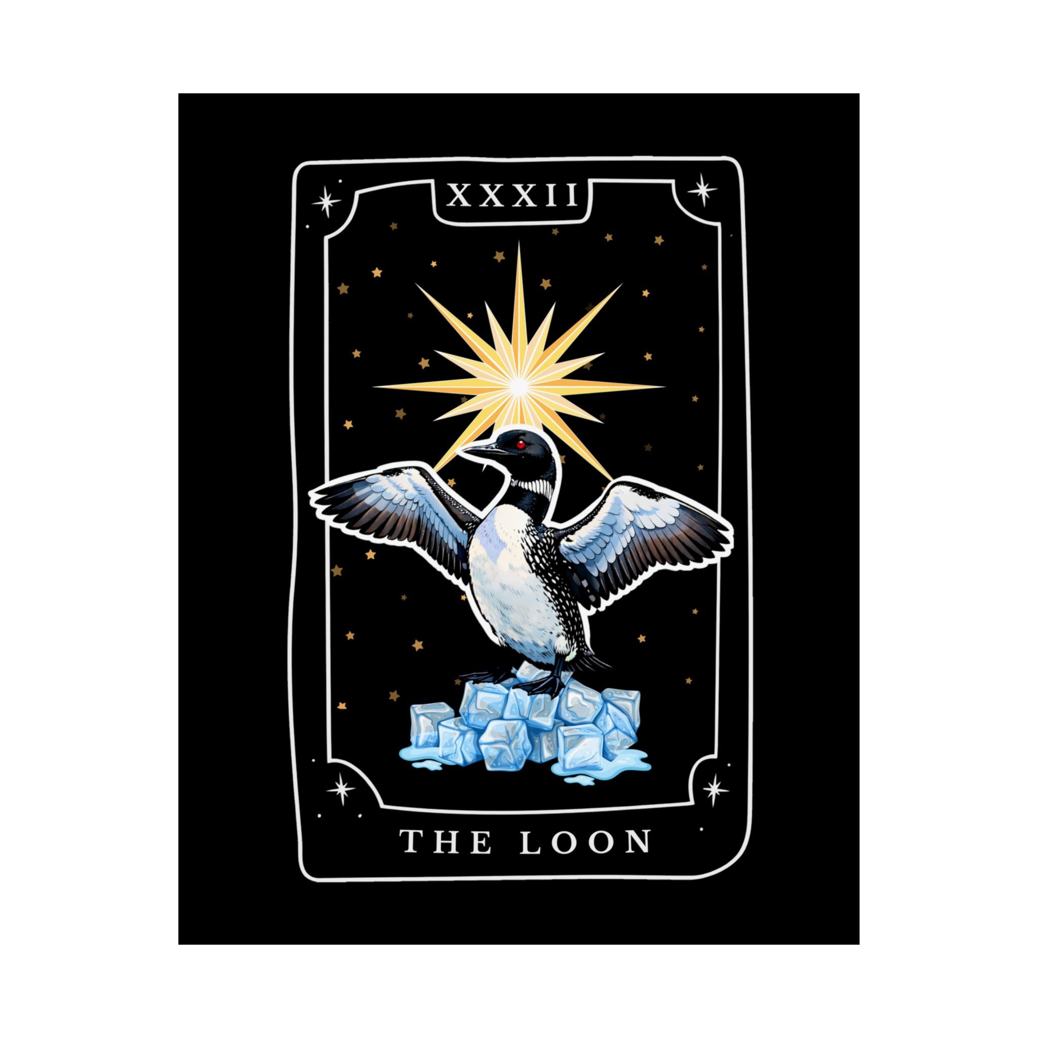 The Loon Tarot Card Poster