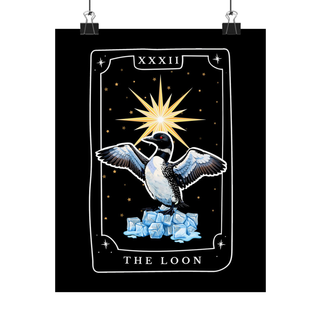 The Loon Tarot Card Poster